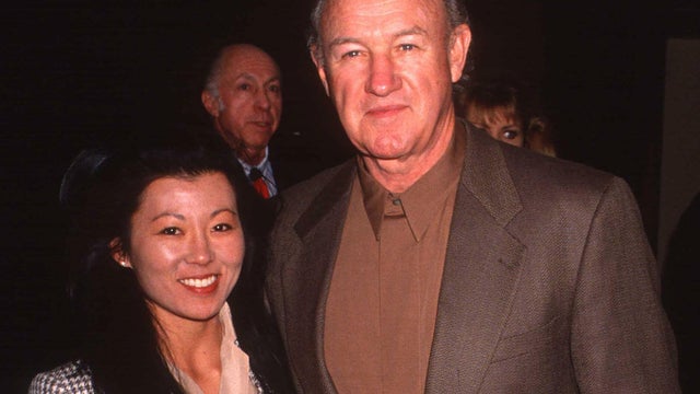 Classical pianist Betsy Arakawa and actor Gene Hackman attend the Mission Hills Celebrity Sports Invitational at Rancho Mirage, California, Nov. 29, 1991.