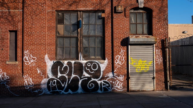 Closed Factory In Greenpoint, New York